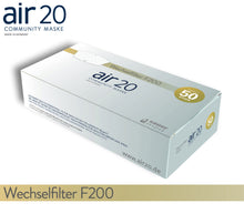 Lade das Bild in den Galerie-Viewer, air20 Wechselfilter F200 (50 Stück)
